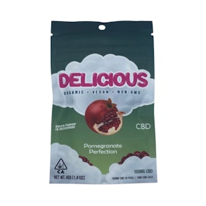 Delicious - Delicious Pomegranate (C) Edibles 100mg