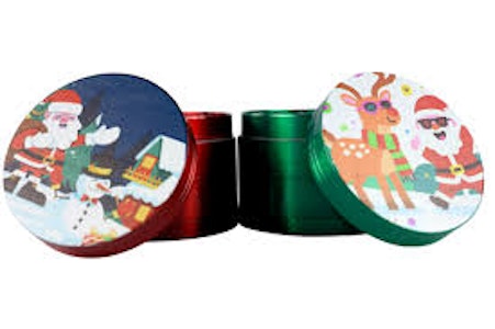 LUV BUDS - LuvBuds - Grinch Grindolph 2.1" Zinc Grinder