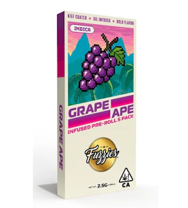 Fuzzies - Fuzzies Originals Honeydew Infused Pre-Roll 5pk ( 2.5g ) Sativa