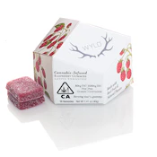 WYLD Raspberry Sativa Gummies 100mg