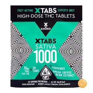 KIKOKO - Kikoko - XTABS - Sativa - 20pk - Tablets - (1000 mg)