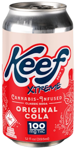 KEEF - [Keef] THC Soda - 100mg - Xtreme Original Cola (H)