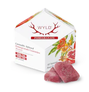 Wyld 1:1 THC:CBD Pomegranate Gummy 100mg