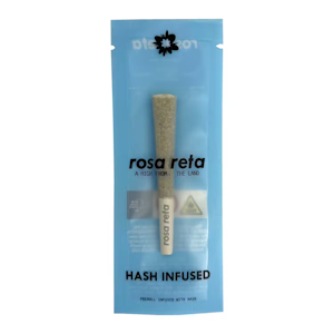 rosa reta - Zesty | Hash infused | Pre-roll | 0.5g