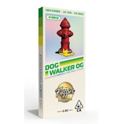 Fuzzies Dogwalker OG Diamond Infused Pre-Roll 5pk ( 2.5g ) Hybrid