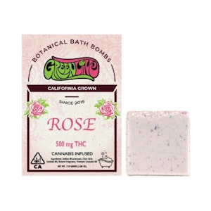 Greenline - Greenline Rose Bath Bomb 500Mg (H) Topicals 500mg