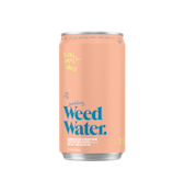 weed water - Cannabis infused sparkling water (Yuzu Peach Deez) - singles case