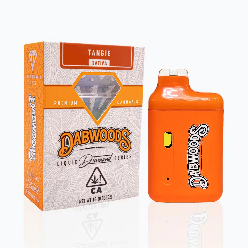 Dabwoods - Tangie Dab Bar (S) 90.11% | DABWOODS | 1g Liquid Diamond Disposable Main Image