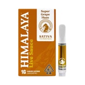 Himalaya Super Grape Haze (Live Resin) (S) Vape Carts 1g