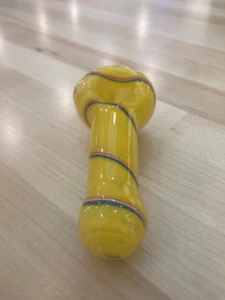 Hi! People - Large Glass Pipe - Yellow
