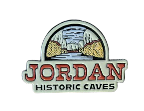 STRAINS OF THE EARTH - Jordan Historic Caves | Enamel Pin | Yellow Caves Main Image