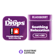Drops Blackberry 2:1 Gummy Single 100mg