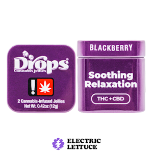 Drops - Drops Blackberry 2:1 Gummy Single 100mg