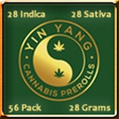 YY | Rolling Stoned & Keif Richards | 56 x .5g Indica/Sativa Preroll Pack
