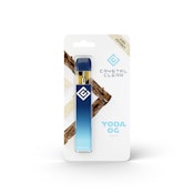 Crystal Clear - 1g AIO Cartridge (Yoda OG-Indica)