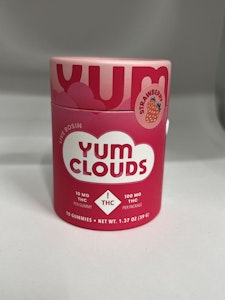 Yum Cloud - Yum clouds Strawberry Live Rosin Gummies 100mg