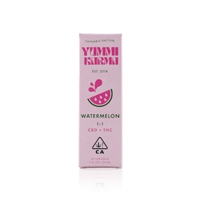 YUMMI KARMA - Tincture - Watermelon - 1:1 - CBD:THC - 1000MG