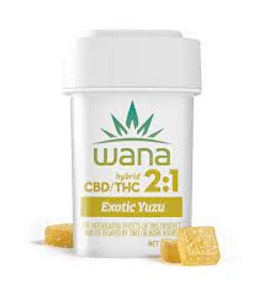 Wana | Edibles | Classic Yuzu 2:1 CBD | 10pk/100mg