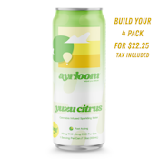 Ayrloom - Yuzu Citrus 2:1 (10mg THC: 5mg CBD) - 12oz Beverage