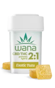Exotic Yuzu 2:1 CBD:THC Sour Gummies - 100mg