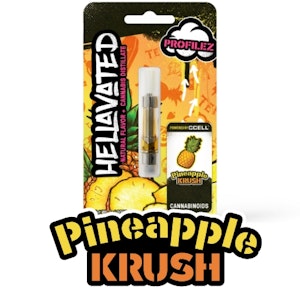 Hellavated - Hellavated Profilez Pineapple Krush Cartridge 1g