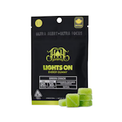 Green Crack (S) | Heavy Hitters | Lights On THCV Energy Gummies -100mg THC | 50mg THCV