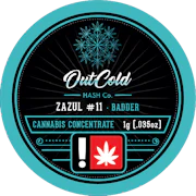 Zazul #11 Rosin Concentrate | 1g (70µ-150µ Live Hash Rosin)