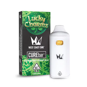 West Coast Cure - Lucky Charmz(H) 86.0% THC | 1g CUREbar Disposable