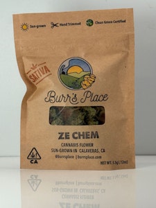 BURR'S PLACE - Burr's Place Ze Chem 1/8 PD 31%