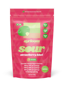 AYRLOOM - Sour Strawberry Kiwi 1:1 Gummies 10 Pack