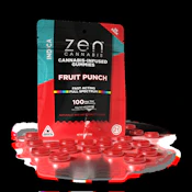 Zen Cannabis Indica Fruit Punch Gummies 00014