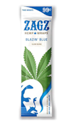 Accessory - Zig Zag Blazin Blue Hemp Wraps