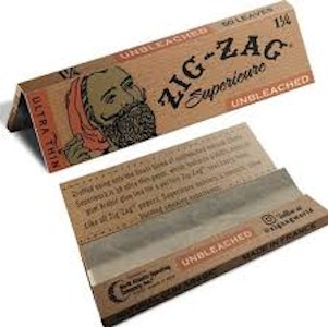 Zig Zag - Papers/Cones - Zig Zag Unbleached 11/4 Ultra Thin