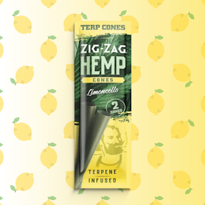 ZIG ZAG - Zig Zag - Limoncello - Hemp Cones