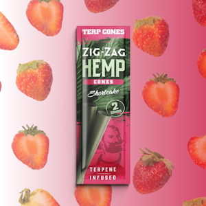 ZIG ZAG - Zig Zag - Shortcake - Hemp Cones