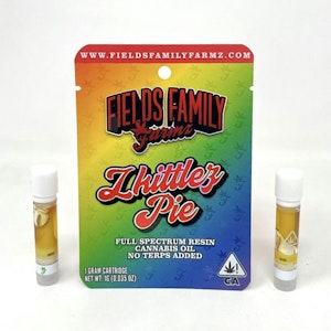 FIELDS FAMILY FARMZ - Fields Family Farmz Zkittlez Pie Liquid Live Resin Cartridge 1.0g