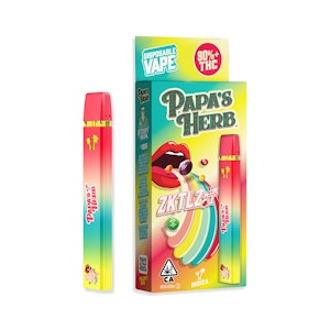 Papa's Herb - Papa's Herb - 1g AIO Cartridge (ZKTLZ-Indica)