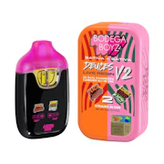 Peach Gasolina x Lemon Cherry Zlime Live Resin Dual Chamber 1g AIO Vape - Sativa | Bodega Boyz