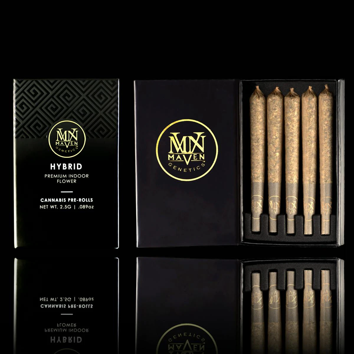 Marijuana Maven - Maven French Lotus (H) Preroll 5pk 2.5g Main Image