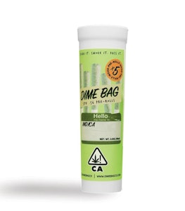 Dime Bag - Dime Bag- Zoap Preroll Pack 2.5g- 5 PK