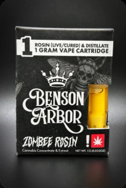 Benson Arbor - Benson Arbor Tropic Lemons Zombee Rosin Cartridge 1g Main Image