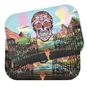 Skully Planet Metal Tray with Lid