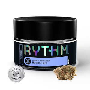 RYTHM - Bubba Fett - Premium Flower -Indica Dominant - 3.5g