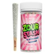 Zour Stash - Diamond Infiused Prerolls - Blue Rasberry Lemonade - 2G