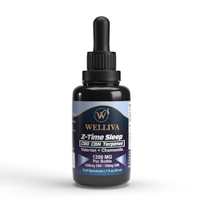 Welliva - Welliva | 1350MG CBD Z-Time Sleep Tincture | 2OZ