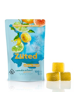 ZUTED - Citrus Blast | Zuted | 100mg THC | Liquid Diamond Infused