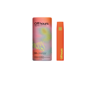 Off hours - On. (Energy) 10mg THC: 1mg CBG - .5g - AIO Disposable Vape