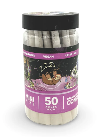 ZZZ's Collective - ZZZ's Rolling Papers Mini Size 50pk Jars - "Intergalactic Trip" by Bangerooo